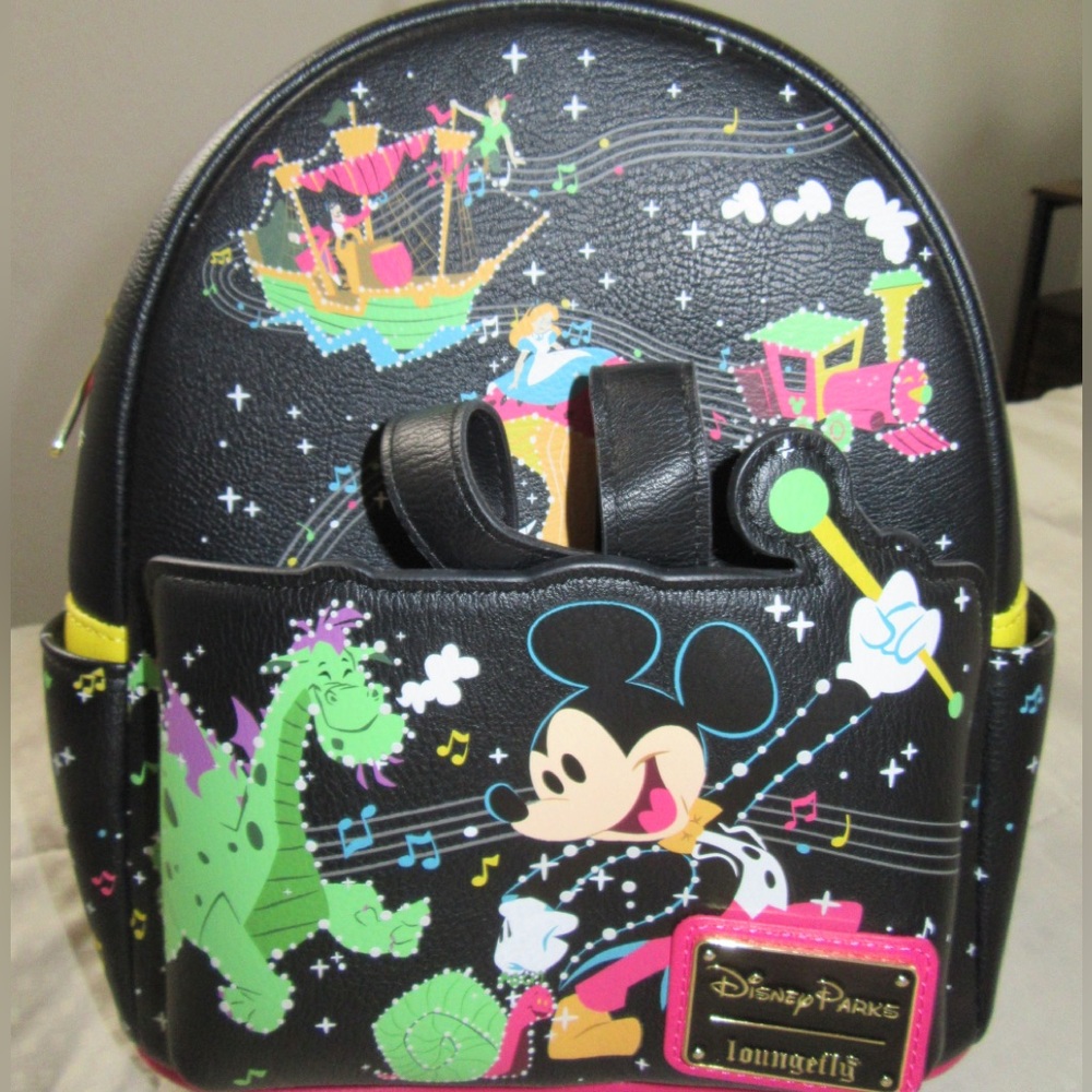Main Street Electrical Parade Loungefly Backpack with Ear holder